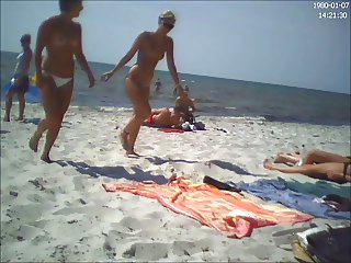 Total humiliation blonde teen bitch beach spy toilet pussy