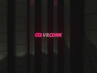VRConk Ebony student fingering lesson VR Porn